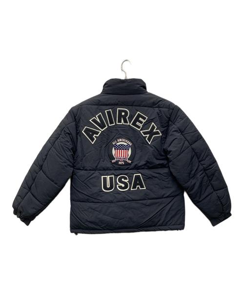 AVIREX（アヴィレックス）AVIREX (アヴィレックス) 中綿ジャケット ブラック サイズ:M 未使用品の古着・服飾アイテム