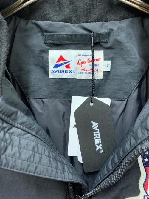 AVIREX（アヴィレックス）AVIREX (アヴィレックス) 中綿ジャケット ブラック サイズ:M 未使用品の古着・服飾アイテム