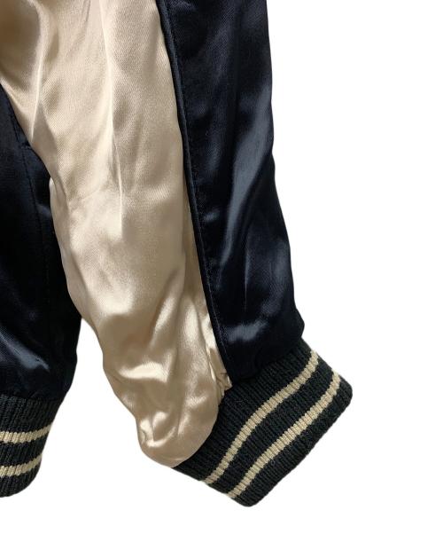 VANSON（バンソン）VANSON (バンソン) Wacky Races (ワッキーレース) スカジャン ブラック サイズ:Lの古着・服飾アイテム