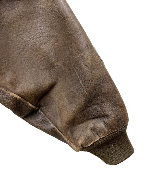 AVIREX（アヴィレックス）AVIREX (アヴィレックス) A-2レザージャケット ブラウン サイズ:Mの古着・服飾アイテム