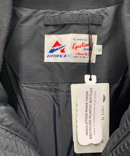 AVIREX（アヴィレックス）AVIREX (アヴィレックス) 中綿ジャケット ブラック サイズ:XL 未使用品の古着・服飾アイテム