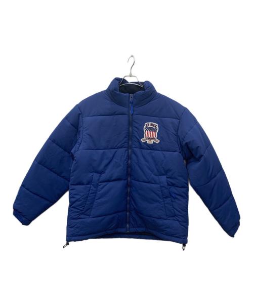 AVIREX（アヴィレックス）AVIREX (アヴィレックス) 中綿ジャケット ブルー サイズ:XL 未使用品の古着・服飾アイテム