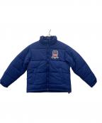 AVIREXアヴィレックス）の古着「中綿ジャケット」｜ブルー