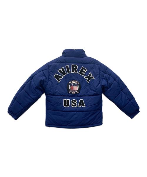 AVIREX（アヴィレックス）AVIREX (アヴィレックス) 中綿ジャケット ブルー サイズ:M 未使用品の古着・服飾アイテム
