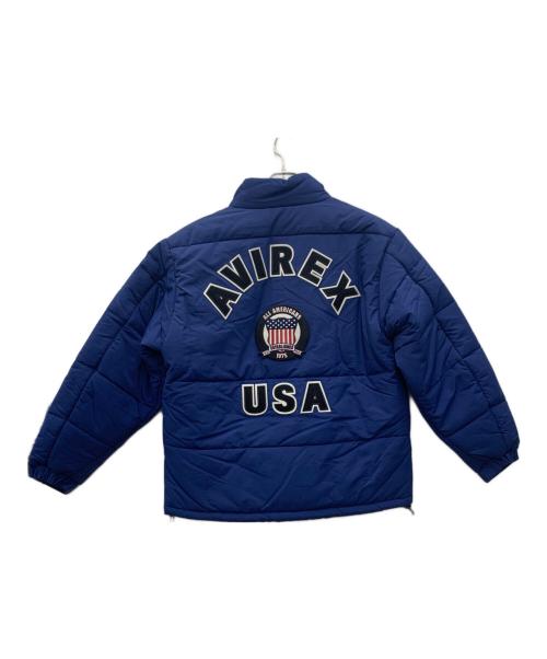 AVIREX（アヴィレックス）AVIREX (アヴィレックス) 中綿ジャケット ブルー サイズ:XL 未使用品の古着・服飾アイテム