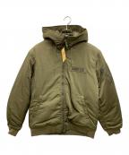 AVIREXアヴィレックス）の古着「ミリタリージャケット」｜オリーブ