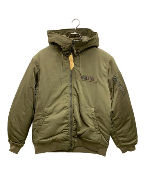 AVIREX（アヴィレックス）AVIREX (アヴィレックス) ミリタリージャケット オリーブ サイズ:XL 未使用品の古着・服飾アイテム