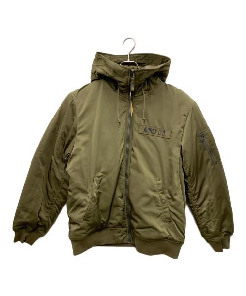 AVIREX（アヴィレックス）AVIREX (アヴィレックス) ミリタリージャケット オリーブ サイズ:XL 未使用品の古着・服飾アイテム