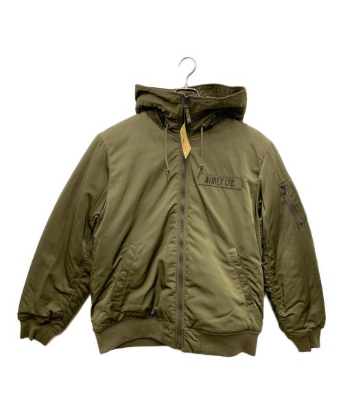 AVIREX（アヴィレックス）AVIREX (アヴィレックス) ミリタリージャケット オリーブ サイズ:XL 未使用品の古着・服飾アイテム