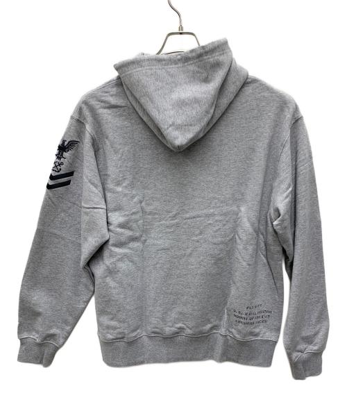 AVIREX（アヴィレックス）AVIREX (アヴィレックス) パーカー ライトグレー サイズ:XL 未使用品の古着・服飾アイテム