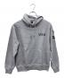 AVIREX（アヴィレックス）の古着「パーカー」｜ライトグレー