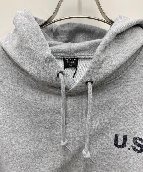 AVIREX（アヴィレックス）AVIREX (アヴィレックス) パーカー ライトグレー サイズ:XL 未使用品の古着・服飾アイテム