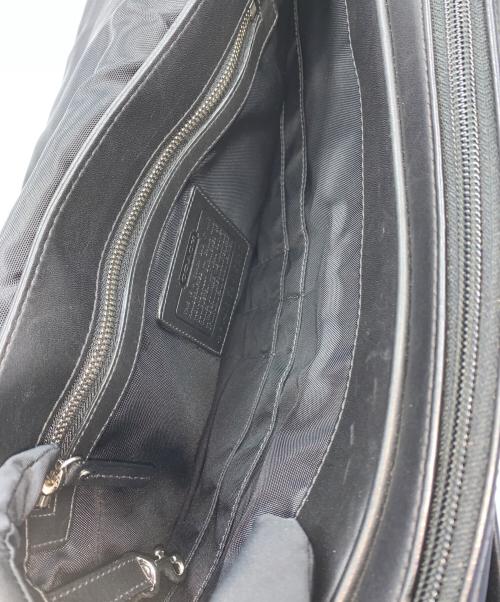 COACH（コーチ）COACH (コーチ) ビジネスバッグ ブラックの古着・服飾アイテム