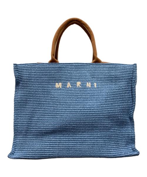 MARNI（マルニ）MARNI (マルニ) ショルダーバッグ ブルーの古着・服飾アイテム