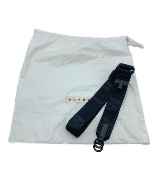 MARNI（マルニ）MARNI (マルニ) パフトートバッグ ブラックの古着・服飾アイテム