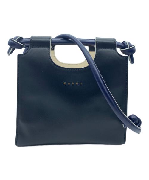 MARNI（マルニ）MARNI (マルニ) ショルダーバッグ ネイビーの古着・服飾アイテム