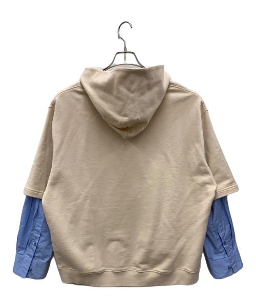MARNI（マルニ）MARNI (マルニ) シャツレイヤードプルオーバー ベージュ サイズ:48の古着・服飾アイテム