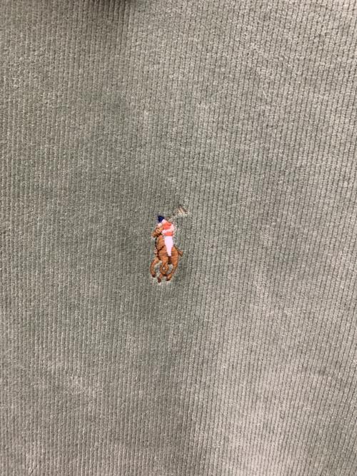 POLO RALPH LAUREN（ポロ・ラルフローレン）POLO RALPH LAUREN (ポロ・ラルフローレン) ハーフジップスウェット グリーン サイズ:Mの古着・服飾アイテム