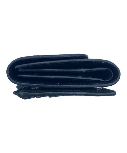 bonaventura（ボナベンチュラ）BONAVENTURA (ボナベンチュラ) 3つ折り財布 ブラックの古着・服飾アイテム