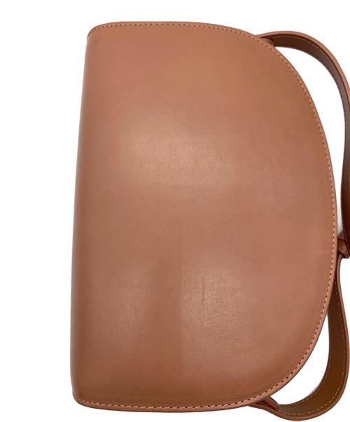 A.P.C.（アーペーセー）A.P.C. (アーペーセー) ハーフムーンバッグ ベージュの古着・服飾アイテム