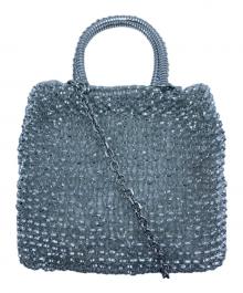 ANTEPRIMA（アンテプリマ）の古着「ワイヤーショルダーバッグ」｜シルバー