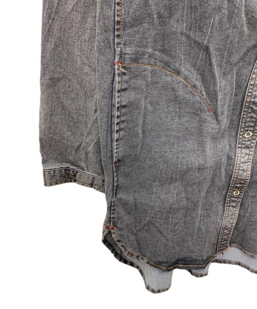 QRS（キューアールエス）QRS (キューアールエス) デニムジャケット インディゴ サイズ:L 未使用品の古着・服飾アイテム