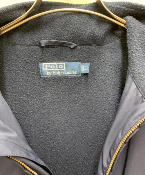 POLO RALPH LAUREN（ポロ・ラルフローレン）POLO RALPH LAUREN (ポロ・ラルフローレン) 裏地フリースジャケット ネイビー サイズ:LLの古着・服飾アイテム
