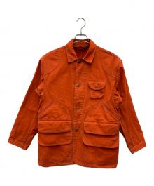 POLO RALPH LAUREN（ポロ・ラルフローレン）の古着「ハンティングジャケット」｜オレンジ