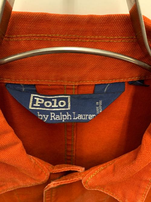 POLO RALPH LAUREN（ポロ・ラルフローレン）POLO RALPH LAUREN (ポロ・ラルフローレン) ハンティングジャケット オレンジ サイズ:Sの古着・服飾アイテム