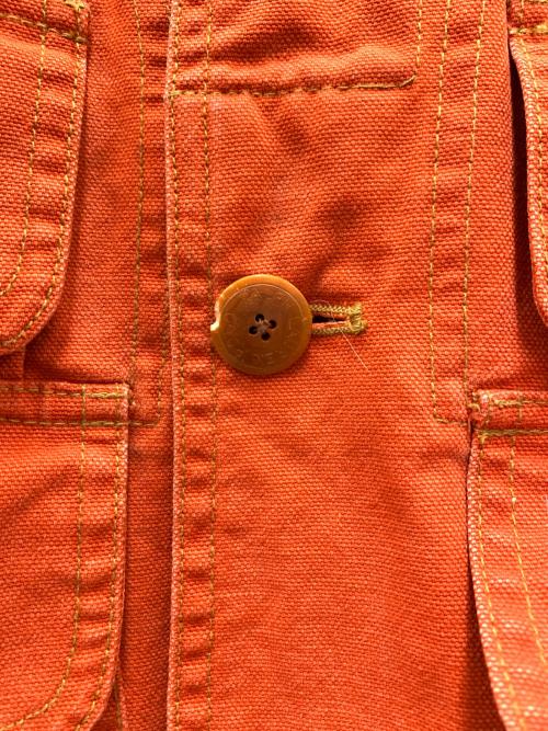 POLO RALPH LAUREN（ポロ・ラルフローレン）POLO RALPH LAUREN (ポロ・ラルフローレン) ハンティングジャケット オレンジ サイズ:Sの古着・服飾アイテム