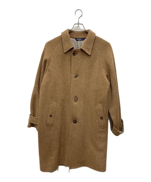 POLO RALPH LAUREN（ポロ・ラルフローレン）POLO RALPH LAUREN (ポロ・ラルフローレン) ヘンリボーンコート ベージュ サイズ:XLの古着・服飾アイテム