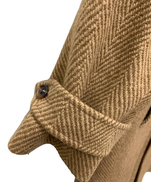 POLO RALPH LAUREN（ポロ・ラルフローレン）POLO RALPH LAUREN (ポロ・ラルフローレン) ヘンリボーンコート ベージュ サイズ:XLの古着・服飾アイテム