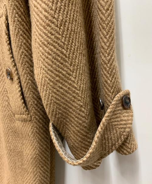 POLO RALPH LAUREN（ポロ・ラルフローレン）POLO RALPH LAUREN (ポロ・ラルフローレン) ヘンリボーンコート ベージュ サイズ:XLの古着・服飾アイテム