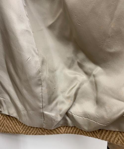 POLO RALPH LAUREN（ポロ・ラルフローレン）POLO RALPH LAUREN (ポロ・ラルフローレン) ヘンリボーンコート ベージュ サイズ:XLの古着・服飾アイテム
