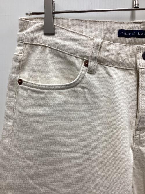 RALPH LAUREN（ラルフローレン）RALPH LAUREN (ラルフローレン) デニムパンツ アイボリー サイズ:１１の古着・服飾アイテム