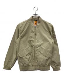 Timberland（ティンバーランド）の古着「ボンバージャケット」｜ベージュ