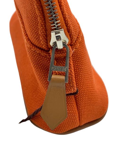 HERMES（エルメス）HERMES (エルメス) ボリードポーチ ミニミニ オレンジの古着・服飾アイテム