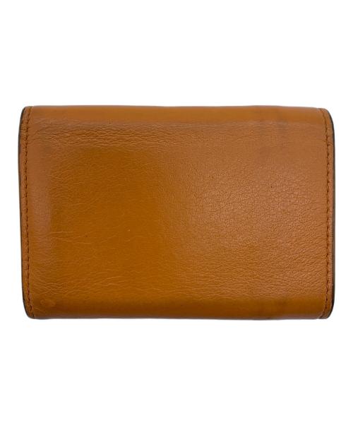 BALENCIAGA（バレンシアガ）BALENCIAGA (バレンシアガ) ペーパーミニウォレット オレンジの古着・服飾アイテム