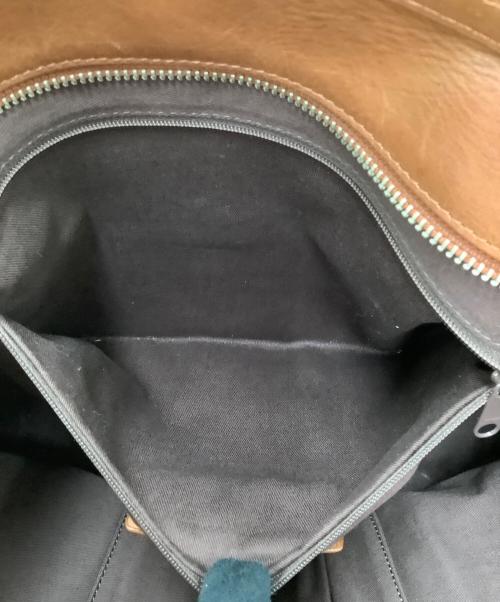 SEEKER（シーカー）SEEKER (シーカー) レザートートバッグ キャメルの古着・服飾アイテム