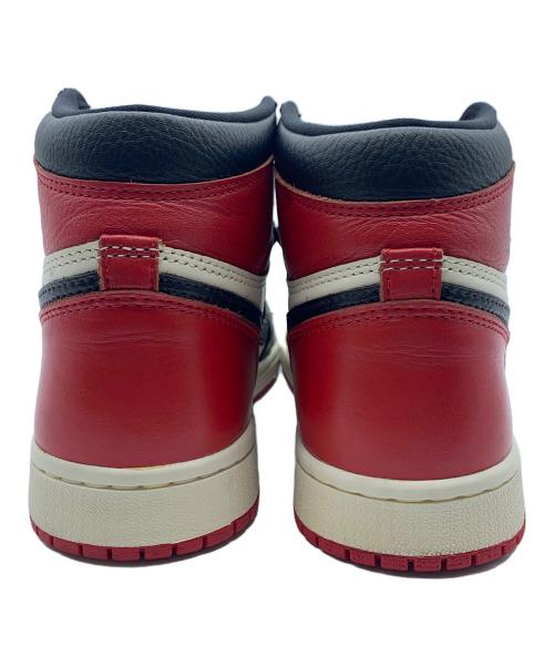 NIKE（ナイキ）NIKE (ナイキ) ハイカットスニーカー レッド×ブラック サイズ:25.5の古着・服飾アイテム