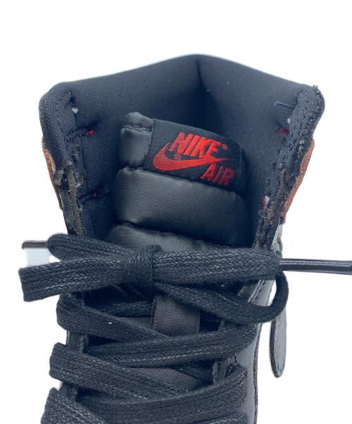 NIKE（ナイキ）NIKE (ナイキ) ハイカットスニーカー レッド×ブラック サイズ:25.5の古着・服飾アイテム