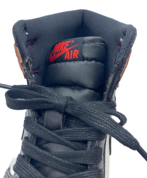 NIKE（ナイキ）NIKE (ナイキ) ハイカットスニーカー レッド×ブラック サイズ:25.5の古着・服飾アイテム