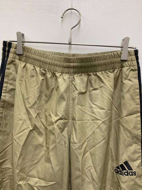 adidas（アディダス）adidas (アディダス) ナイロンパンツ ベージュ サイズ:Lの古着・服飾アイテム