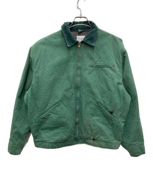 HOUSTON（ヒューストン）HOUSTON (ヒューストン) デトロイトジャケット グリーン サイズ:42の古着・服飾アイテム