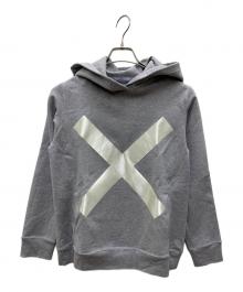 mastermind femme（マスターマインド・ファム）の古着「プルオーバーパーカー」｜ライトグレー