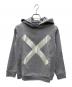 mastermind FEMME（マスターマインド・ファム）の古着「プルオーバーパーカー」｜ライトグレー