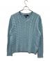 POLO RALPH LAUREN（ポロ・ラルフローレン）の古着「薄手ニット」｜ブルー