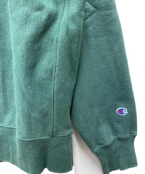 Champion REVERSE WEAVE（チャンピオン リバース ウィーブ）Champion REVERSE WEAVE (チャンピオン リバース ウィーブ) スウェット グリーン サイズ:XLの古着・服飾アイテム