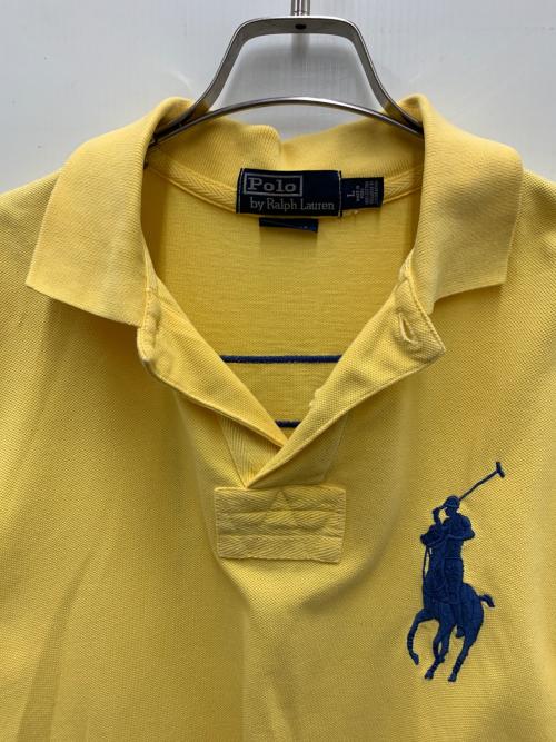 POLO RALPH LAUREN（ポロ・ラルフローレン）POLO RALPH LAUREN (ポロ・ラルフローレン) ポロシャツ イエロー サイズ:Lの古着・服飾アイテム