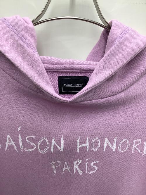 MAISON HONORE（メゾンオノレ）MAISON HONORE (メゾンオノレ) パーカー バイオレット サイズ:Mの古着・服飾アイテム